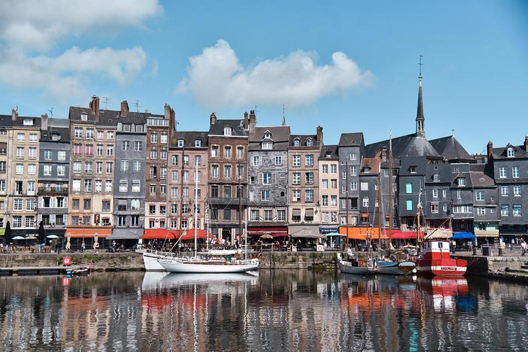Charmant 2 Pieces Proche D Honfleur, Piscine En Saison, Parking Gratuit, Wifi Équemauville Exteriér fotografie
